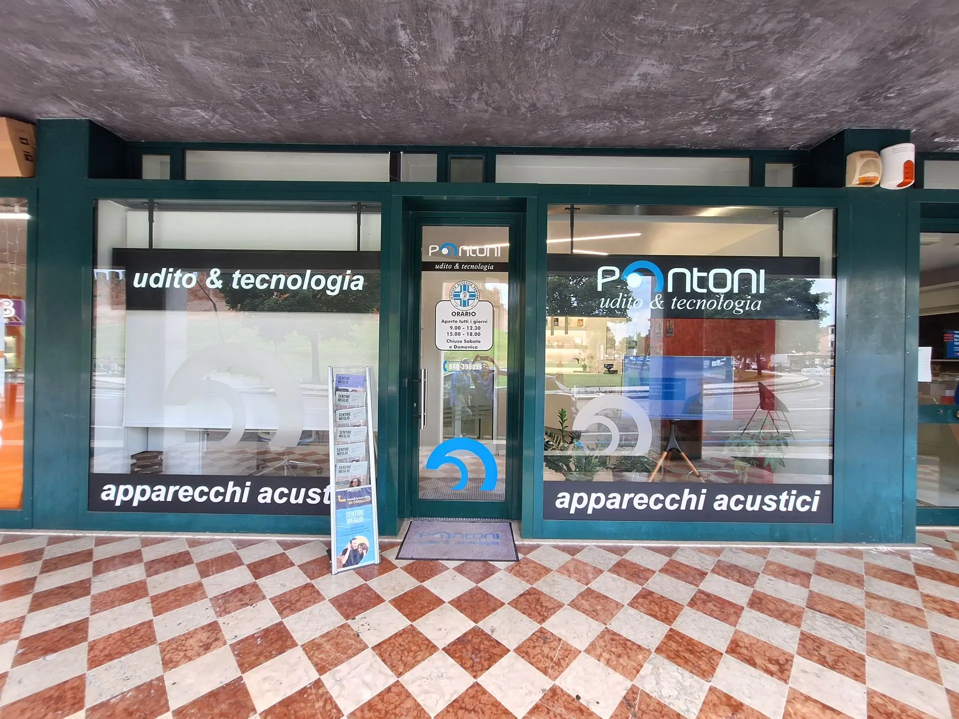 Lo studio del centro Pontoni di Castelfranco 